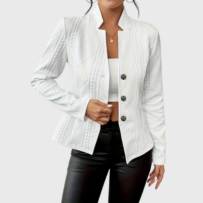 Blazer med elegante detaljer