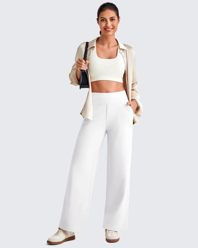 Aveline højtaljede cropped bukser