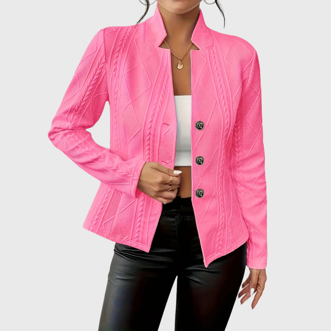 Blazer med elegante detaljer