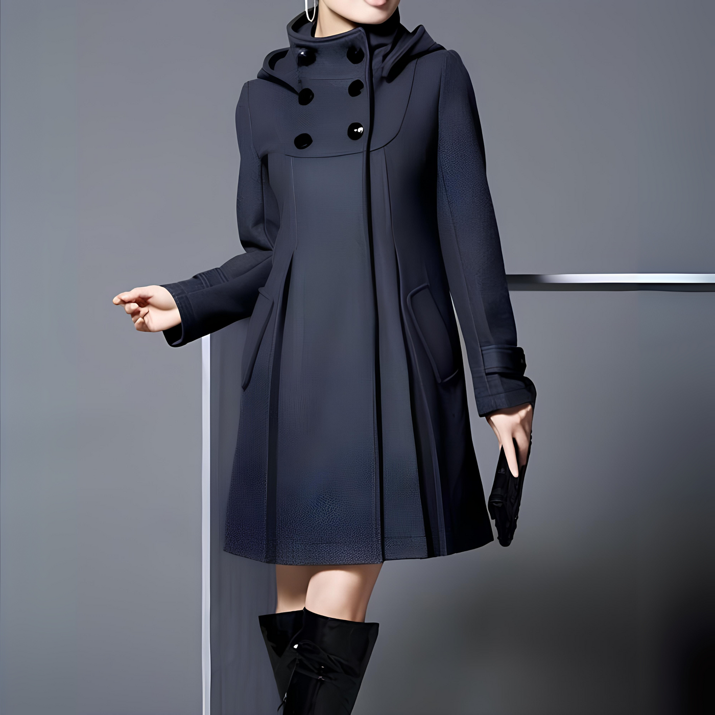 Bridget jakke med sidelommer