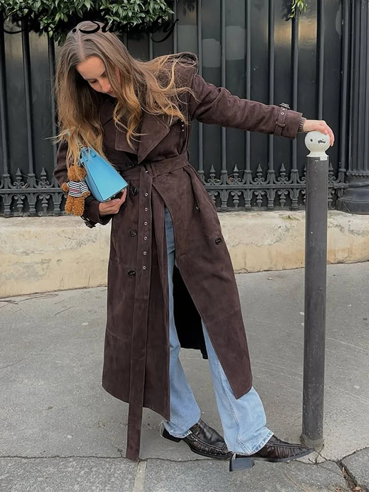 Ellabeau Lang trenchcoat