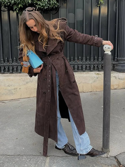 Ellabeau Lang trenchcoat