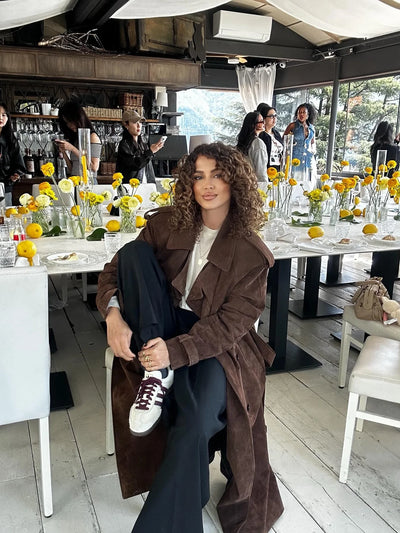 Ellabeau Lang trenchcoat